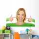 Up Perfect Smile Wall Decal