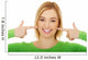 Up Perfect Smile Wall Decal