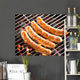 Gegrillte Bratwurst Wall Decal