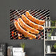 Gegrillte Bratwurst Wall Decal