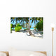 Malediven Palmen Wall Decal