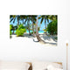 Malediven Palmen Wall Decal