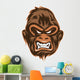 Ape Head Wall Decal