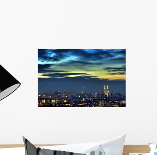 Kuala Lumpur Dawn Wall Decal