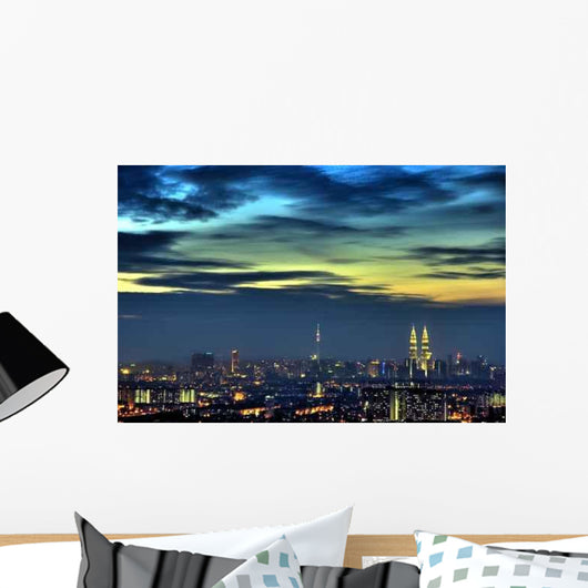 Kuala Lumpur Dawn Wall Decal