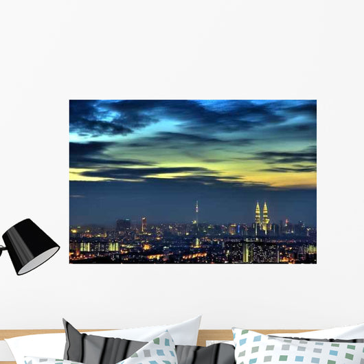 Kuala Lumpur Dawn Wall Decal