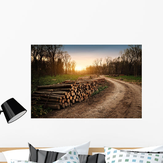 Deforestation Industry Wall Decal