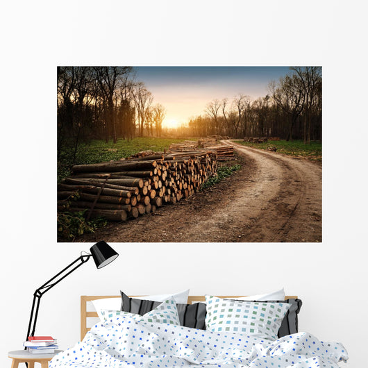 Deforestation Industry Wall Decal