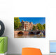 City Amsterdam Canal Bridge Wall Decal