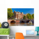 City Amsterdam Canal Bridge Wall Decal