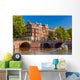 City Amsterdam Canal Bridge Wall Decal