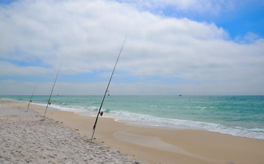 Fishing Gulf Mexico White Wall Decal