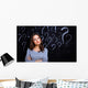 Young Girl with Question Wall Decal