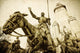 Don Quijote Statue Madrid Wall Decal