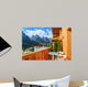 Home Terrace Dolomite Mountains Wall Decal