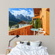 Home Terrace Dolomite Mountains Wall Decal