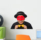 Creepy Masked Man Wall Decal