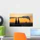 Cologne Cathedral Cloud Sundown Wall Decal
