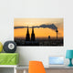 Cologne Cathedral Cloud Sundown Wall Decal