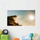 Sunrise with Peak Mountain Wall Decal