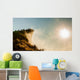 Sunrise with Peak Mountain Wall Decal
