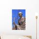 Gandhi Statue Indian Embassy Wall Decal