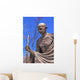 Gandhi Statue Indian Embassy Wall Decal
