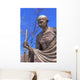 Gandhi Statue Indian Embassy Wall Decal