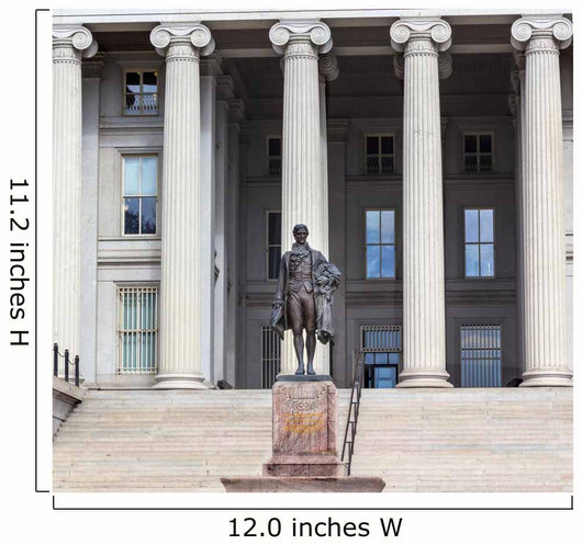 Us Treasury Department Alexander Wall Decal Design 1