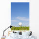 Golf Ball Tee with Wall Decal