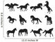 Horse Silhouette Wall Stickers Wall Decal