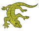 Varan Monitor Lizard Wall Decal