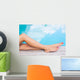Beautiful Women Legs Pool Wall Decal