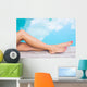 Beautiful Women Legs Pool Wall Decal