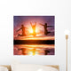 Friends Jumping Wall Decal