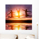 Friends Jumping Wall Decal