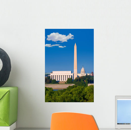 Washington Monument Capitol and Wall Decal Design 1