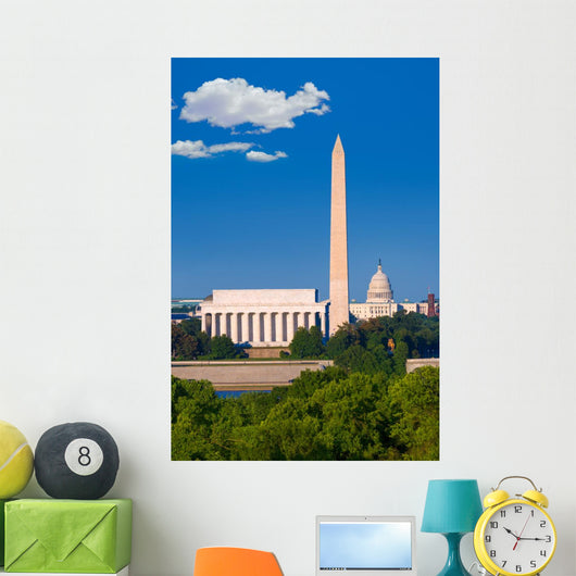 Washington Monument Capitol and Wall Decal Design 1