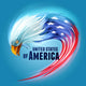 USA Eagle Wall Decal