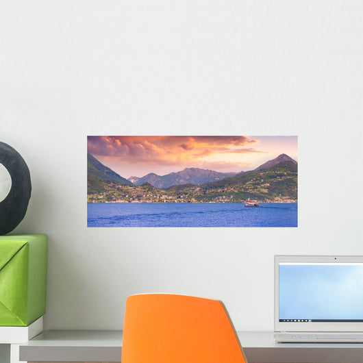 Colorful Summer Morning City Wall Decal