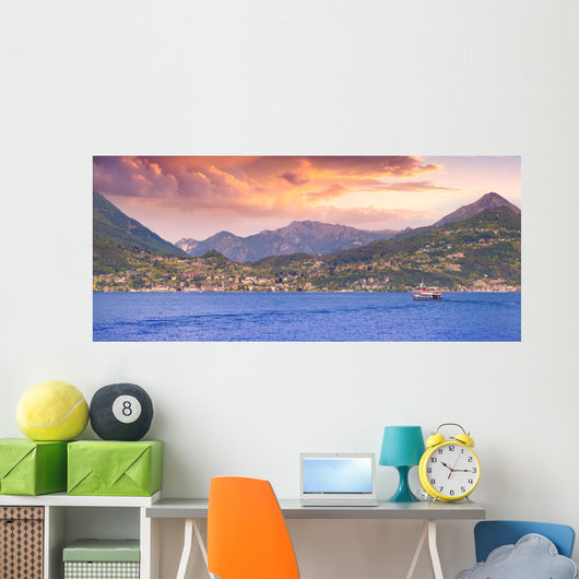 Colorful Summer Morning City Wall Decal