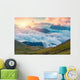 Colorful Summer Sunrise Foggy Wall Decal