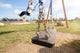 Empty Playground Swing Wall Decal