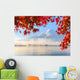 Autumn Mountain Fuji Wall Decal