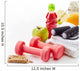 Fitness Equipment Dumbbells Wall Decal Design 1