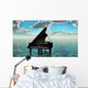 Blue Ocean Piano Wall Decal