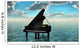Blue Ocean Piano Wall Decal
