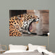 Roaring Jaguar Portrait Wild Wall Decal