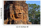 Faces Bayon Ancient Temple Wall Decal