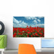 Poppy Field Wall Decal